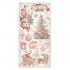 Stamperia Pink Christmas 6x12 Inch Paper Pack (SBBV09)